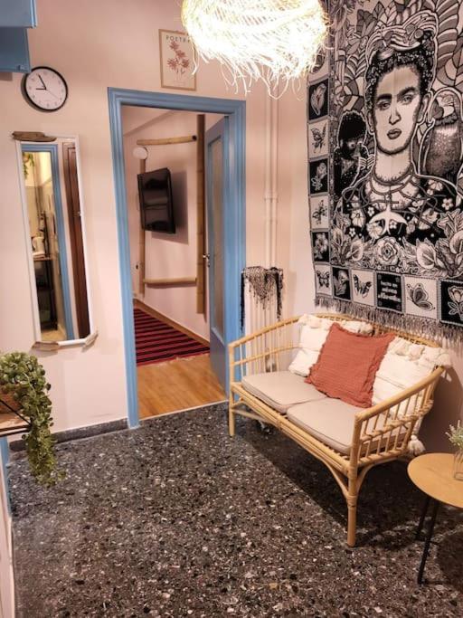 Viva La Frida Boho Apartment In Central אתונה מראה חיצוני תמונה